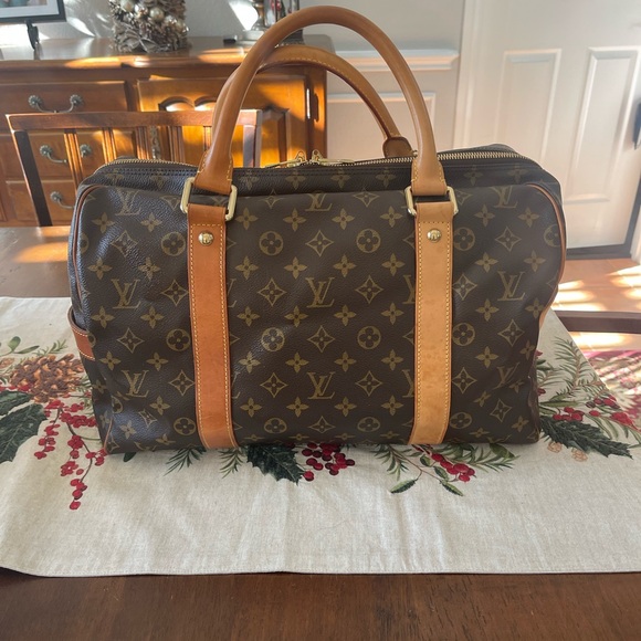 Louis Vuitton Handbags - Louis Vuitton Brown Monogram Carryall Boston Travel Bag